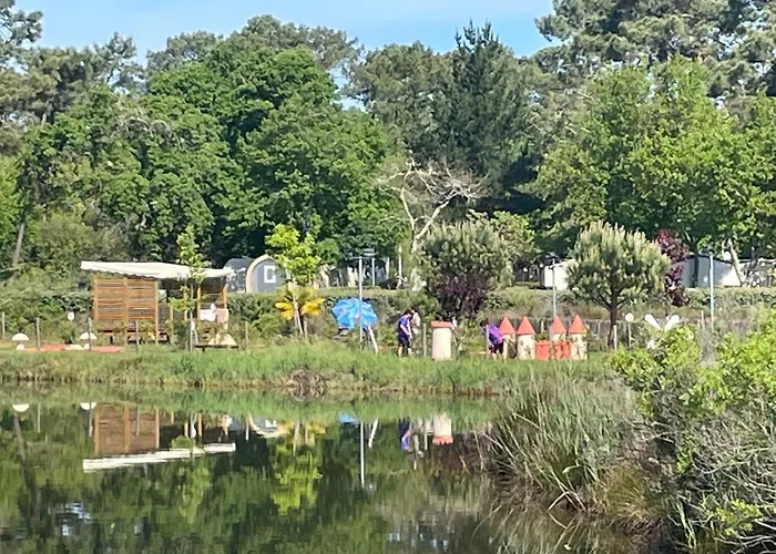 Mobil Xxl - Bord - Les Viviers - Cap Ferret Parque de Campismo *